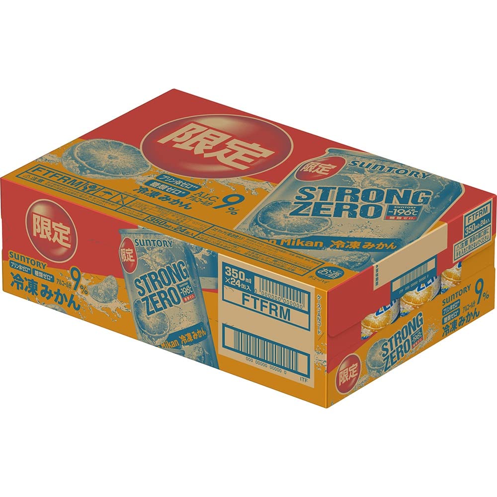 Amazon.co.jp: サントリー-196℃ ストロングゼロ (冷凍みかん